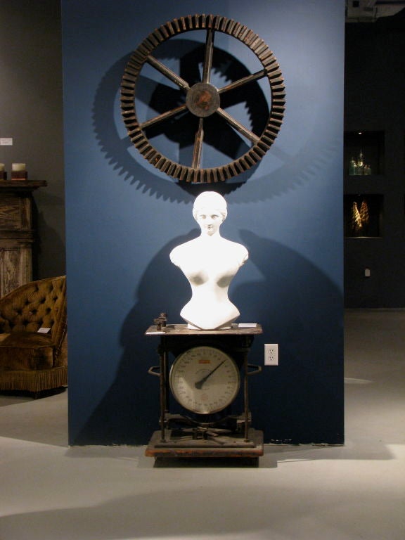 20th Century Industrial Scale Table