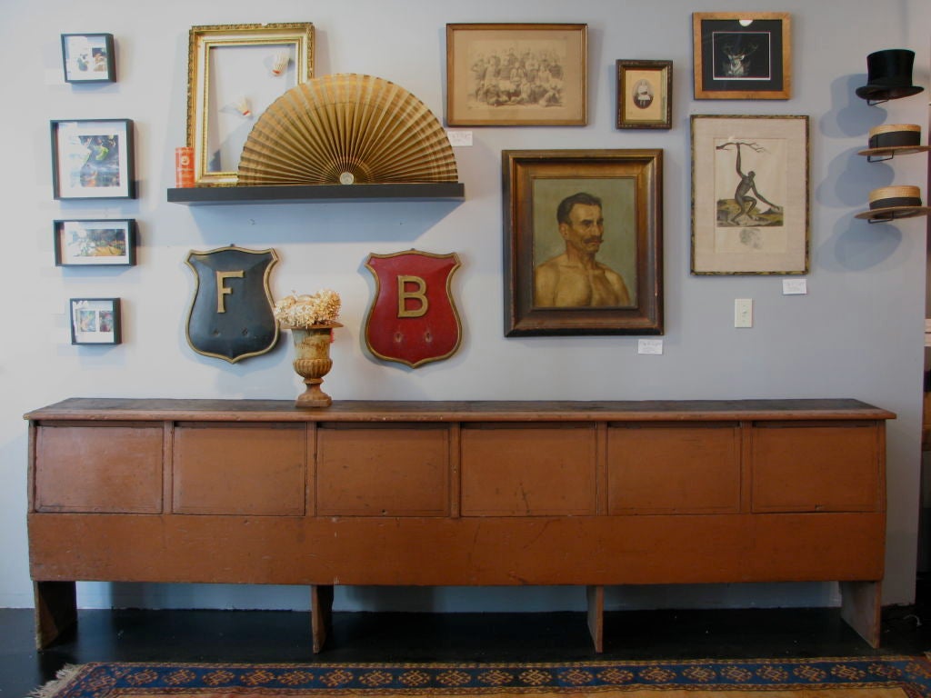 Extremely long, red painted 10' 3