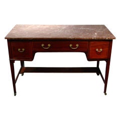Marble Topped Writing Desk