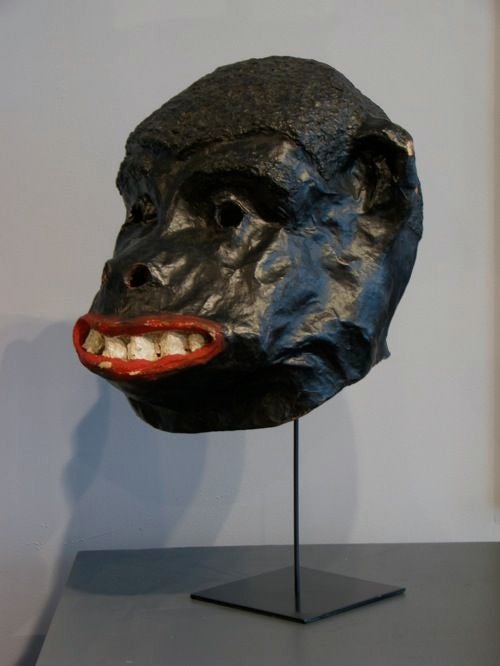 Papier Mâché Paper Mache Gorilla Mask