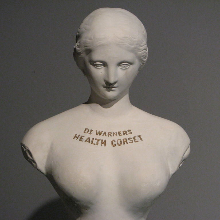 19th Century Dr. Warner Health Corset Display Model