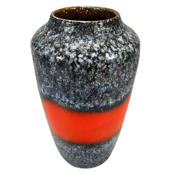 Large Mid-Century Modern Vase by Scheurich Keramik