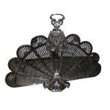Art Deco Folding Fireplace Screen 2