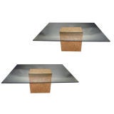Pair or Single of Granite Column Dining Tables or Pedestals 10