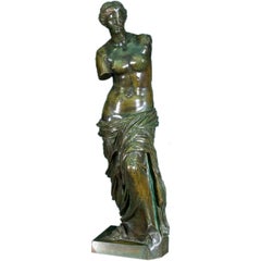 Patinated Bronze Figure of 'Venus De Milo'