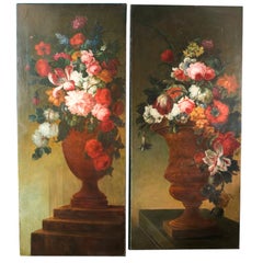 Pair of Floral Paintings