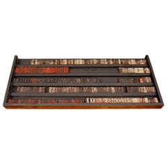 A Decorative Collection of Vintage  Letters and Numbers