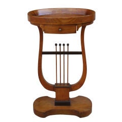 Biedermeier Lyreform OccasionalTable