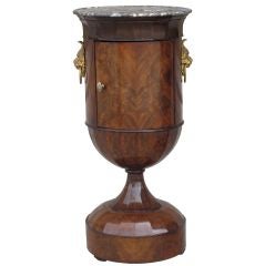Restauration period pedestal cupboard