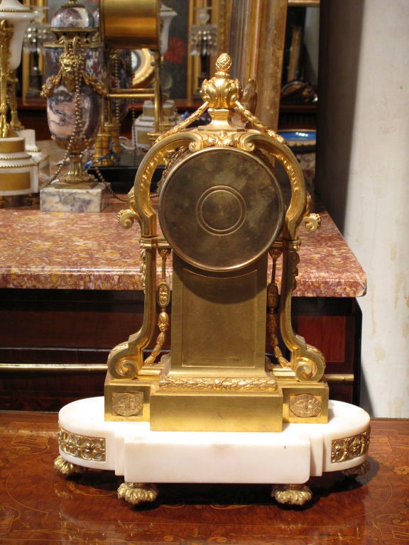 Louis XVI Style Clock For Sale 3