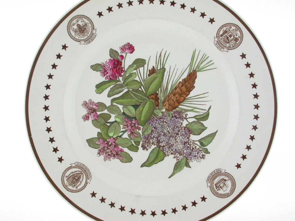 wedgwood flower plates