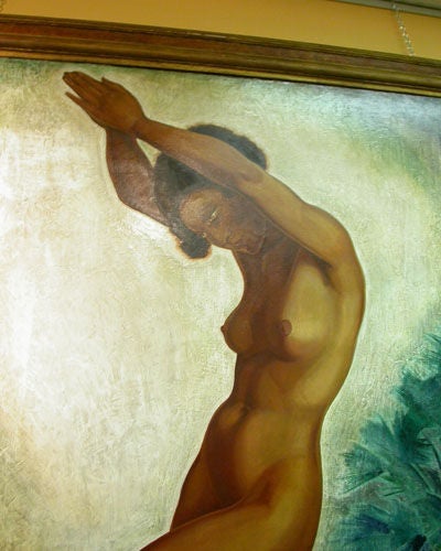Josephine Baker par Jean van Noten Peinture