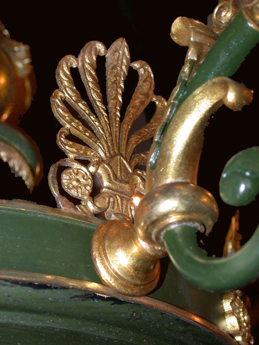 19th Century Empire Style Gasolier
