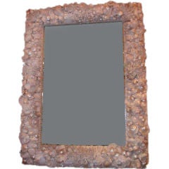 Sea Shell Framed Mirror