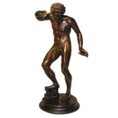 Faun with Clappers, bronze