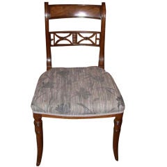 Assembled Set of Twelve Regency Period Mahogany Dining Chairs.