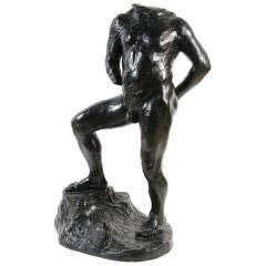"Balzac, Etude de Nu G" by Auguste Rodin