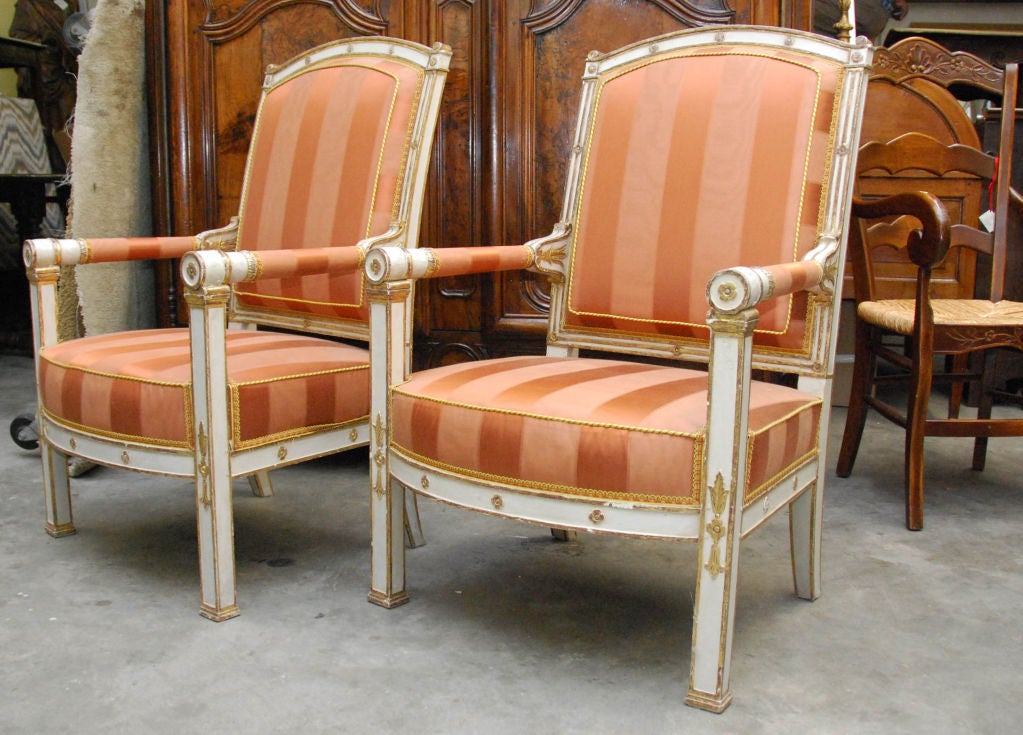 Pair of Empire Chairs