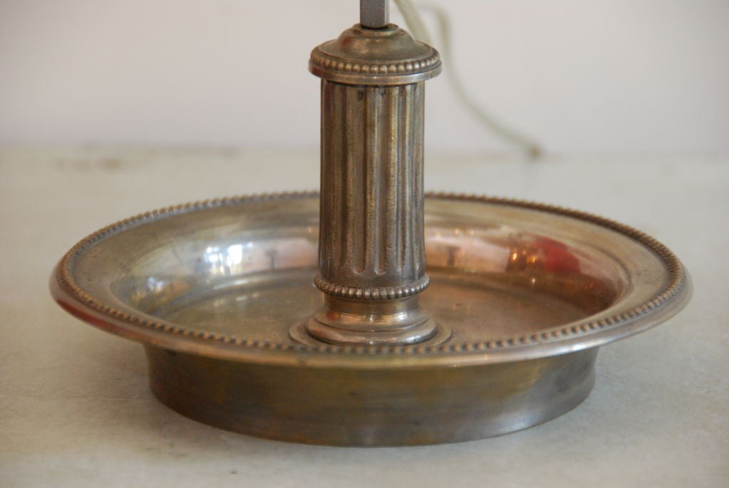 Pair of Directoire Style Bouillotte Lamps