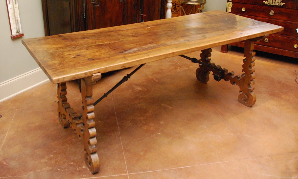 Italian Trestle Table