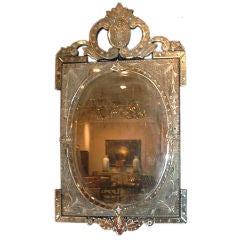 Antique Late 19th Century Venetian Mirror