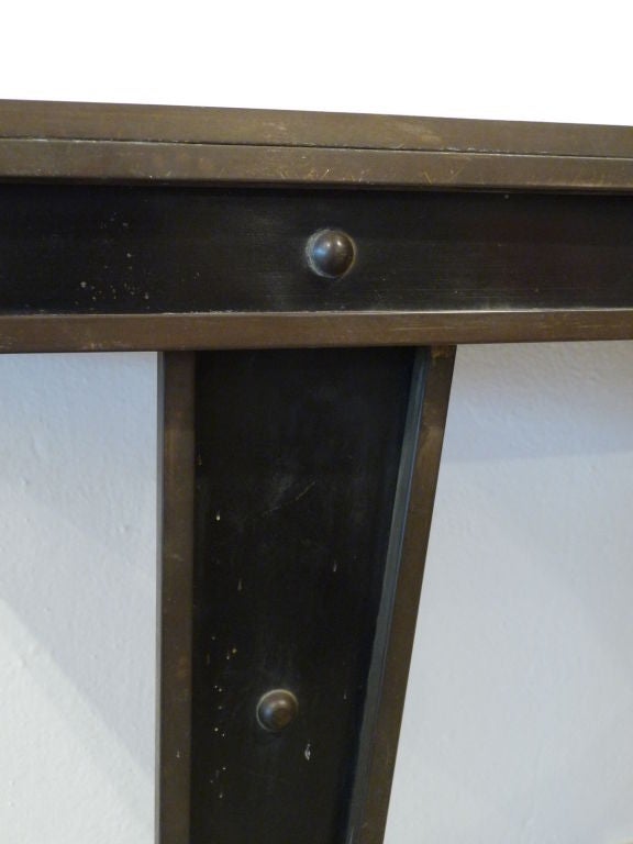 Rare Console Table by Maison Jansen (Stamped)