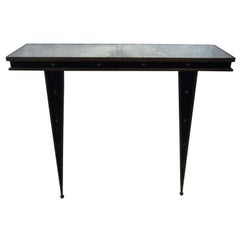 Rare Console Table by Maison Jansen (Stamped)