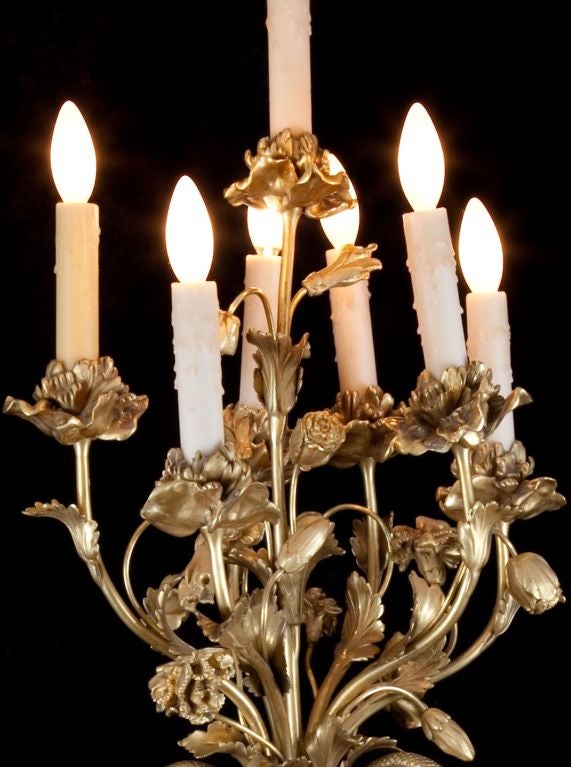French Empire Seven-Light Candelabra