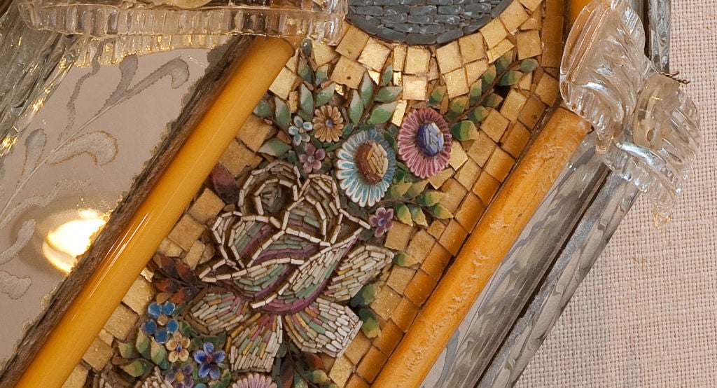 Sensational Venetian Murano Micro Mosaic Mirror 4