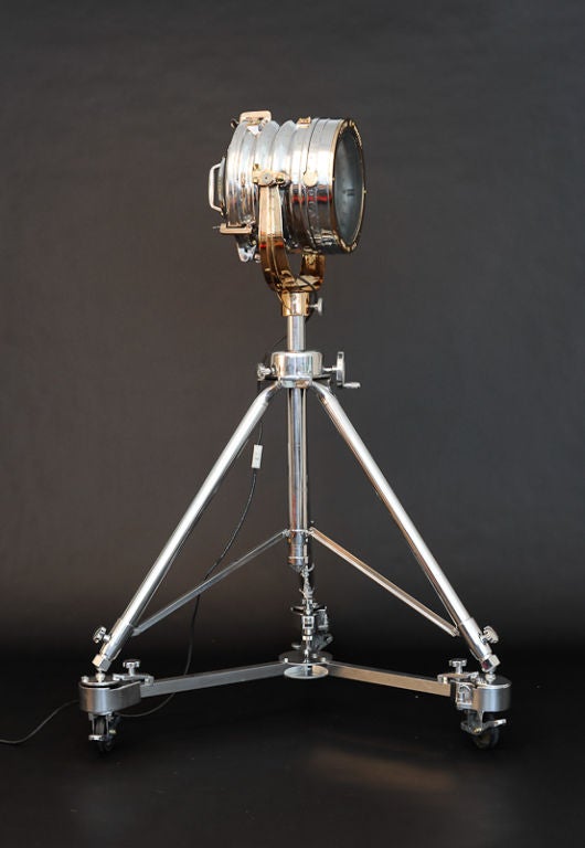 GE Naval Search and Rescue Light on a Hercules Tripod