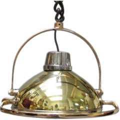 Brass and Copper Surgical Ceiling Light