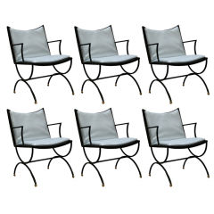 Set of Six Bob Anderson Arm Chairs