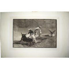 Tauromachia (Plate 4) by Goya