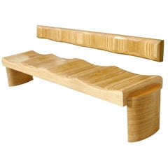 Sculptural Bench by Luis Amador