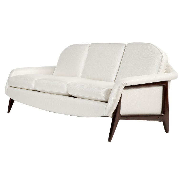 "Stella" sofa by Sergio Rodrigues