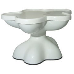 "Molar Group" White Swivel Coffee Table by Wendell Castle, USA, 2006-2009 10