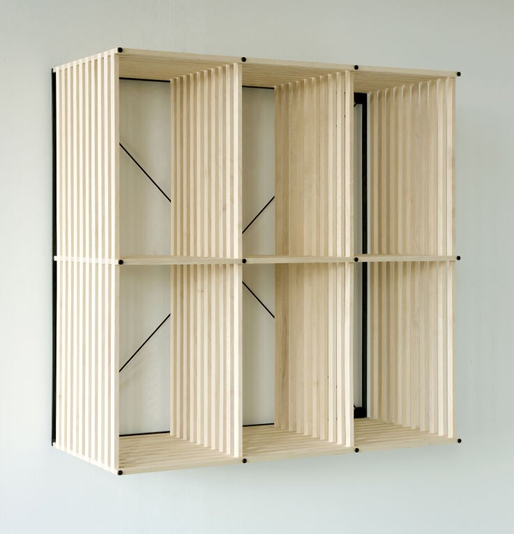 PK Reol Bookcase Designed by Poul Kjaerholm, Denmark, 1979 In Excellent Condition In New York, NY