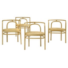 Set of Four PK 15 Chairs by Poul Kjaerholm
