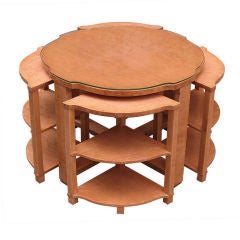 French Art Deco Nest of Tables