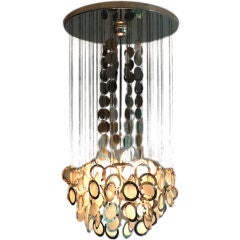 Extraordinary AV Mazzega Italian Chandelier
