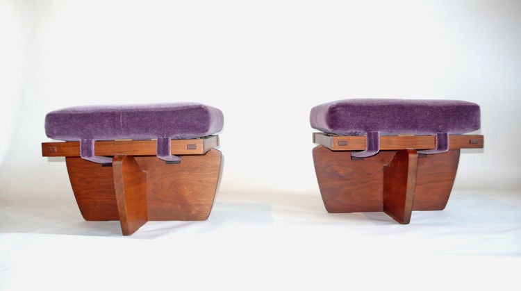 20th Century Ottomans by Mira Nakashima