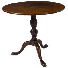 18th Century mahogany tripod table circa 1780