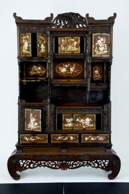 19th Century Japanese display cabinet circa 1880