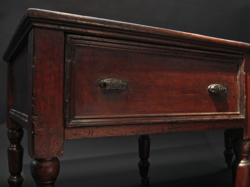 Victorian Oversized Sideboard with Original Hardware