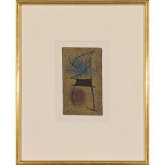 "Femme III/VI" by Joan Miró, 1965