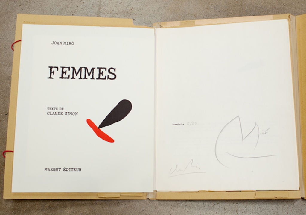 French Joan Miró  Lithographs from the 