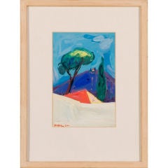 "Pine Tree Next to Mt. Tabor" by Amos Yaskil, 2000