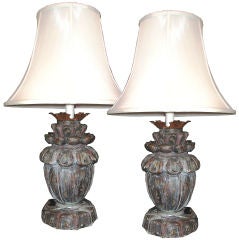 Italian Artichoke Solid Wood Lamps