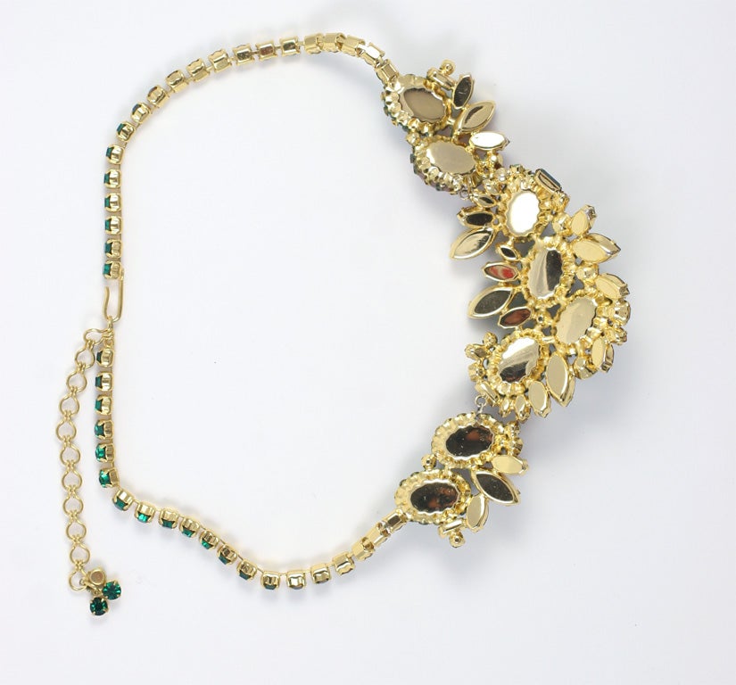 Women's Hobe Jeweled Necklace, Costume Jewelry