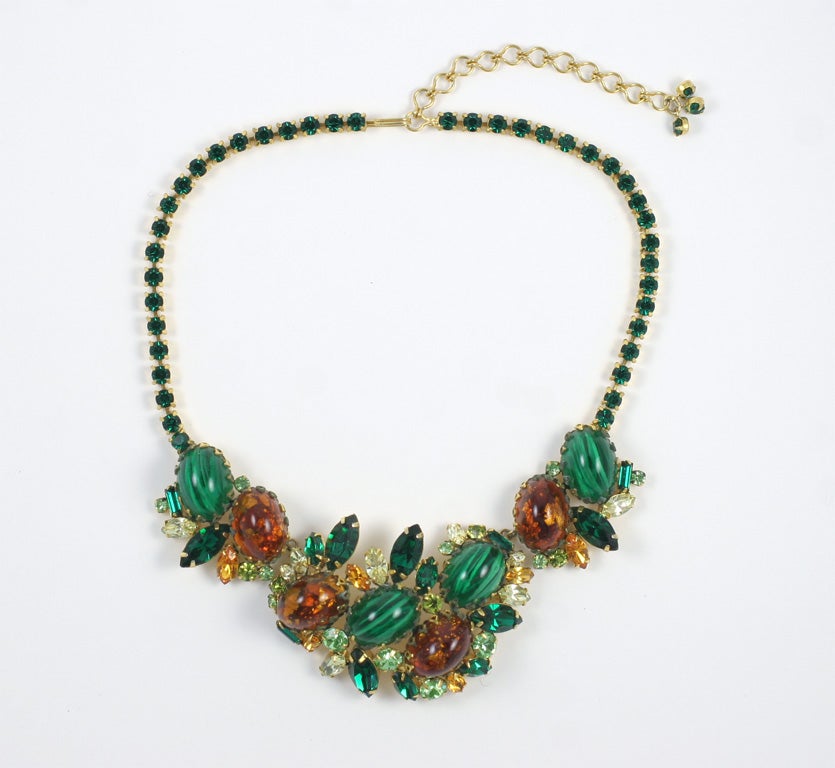 Hobe Jeweled Necklace, Costume Jewelry 2